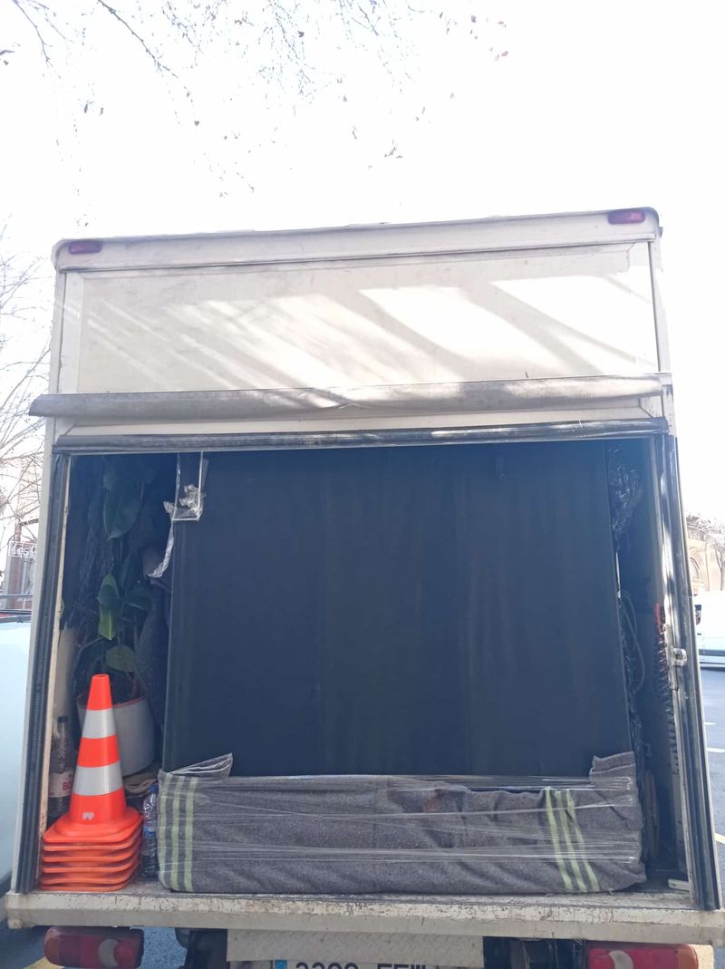 Trasera cami&oacute;n abierta